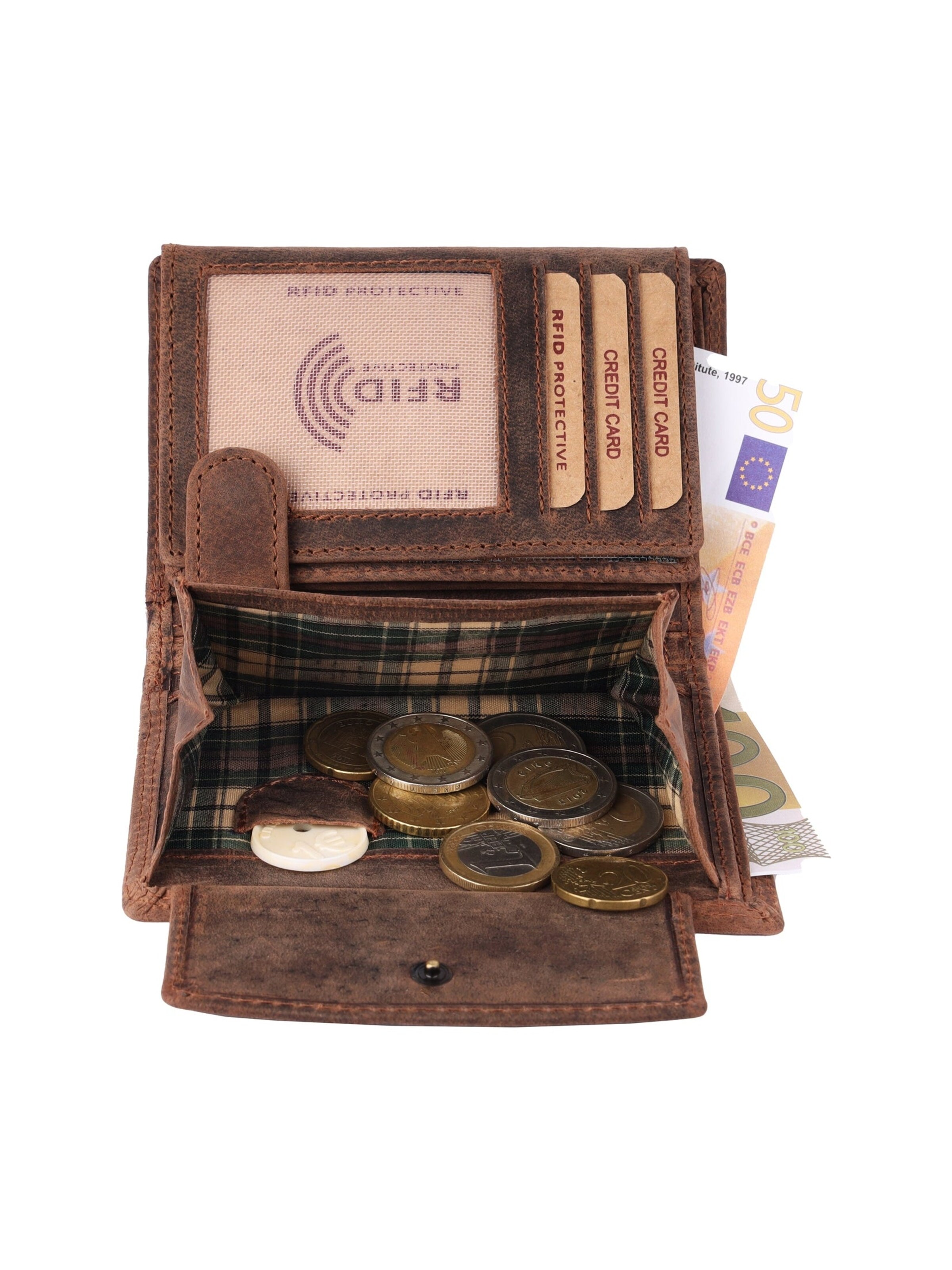 Benthill Wallet in Brown