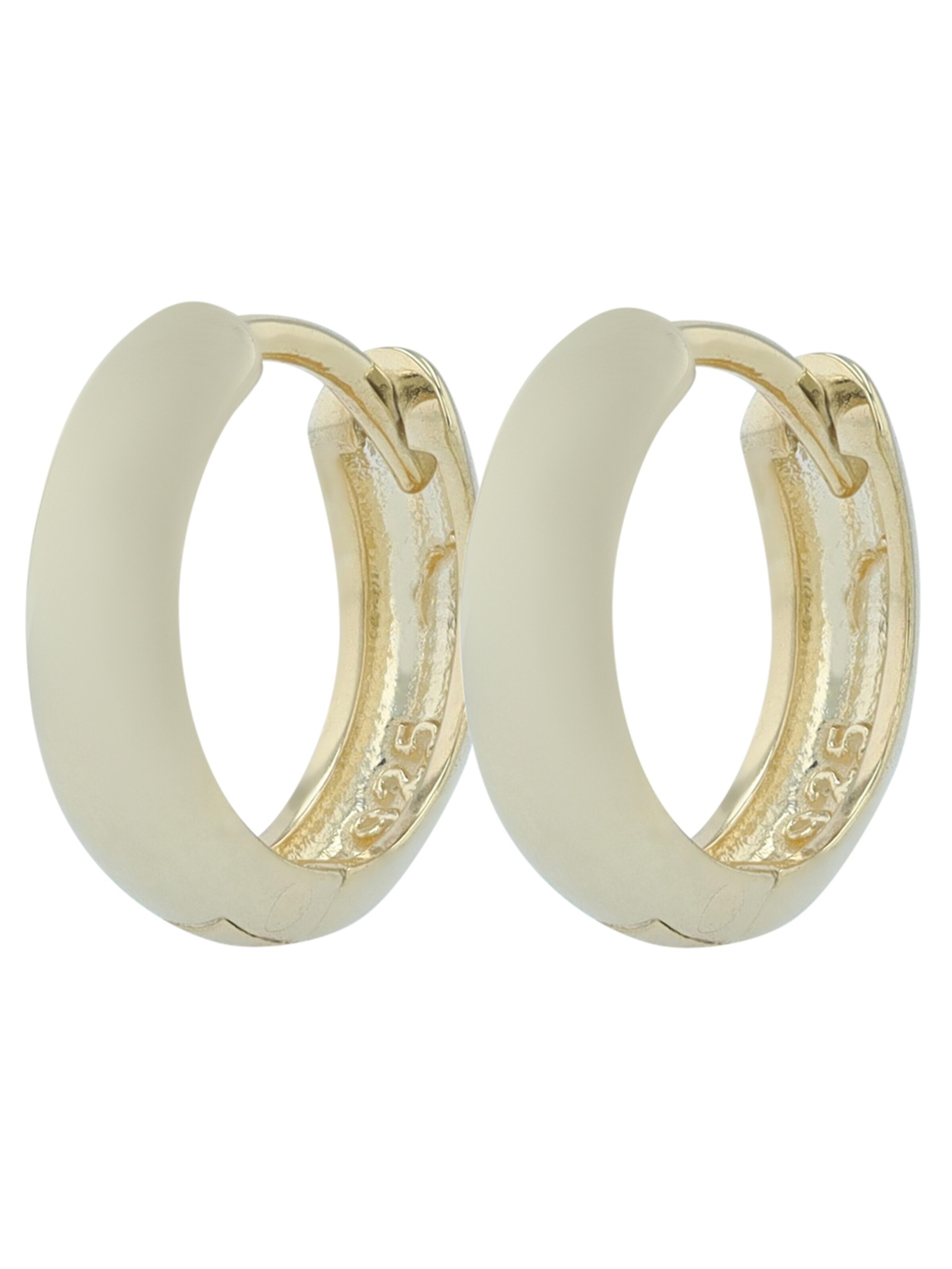 Akzent Earrings '"Malu" aus 925 Sterlingsilber, rhodiniert, langlebig' in Gold