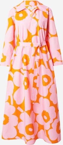 Abito di Marimekko in rosa: frontale