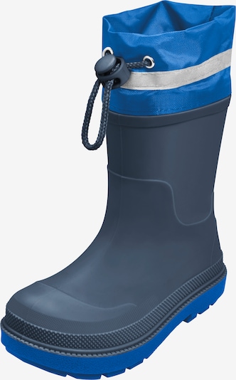 Guminiai batai iš PLAYSHOES, spalva – mėlyna / tamsiai mėlyna jūros spalva / šviesiai pilka, Prekių apžvalga