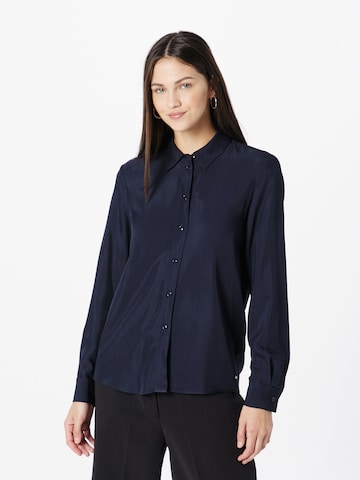 TOMMY HILFIGER Blouse in Blauw: voorkant