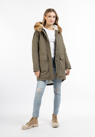 Manteau d’hiver DreiMaster Vintage en vert