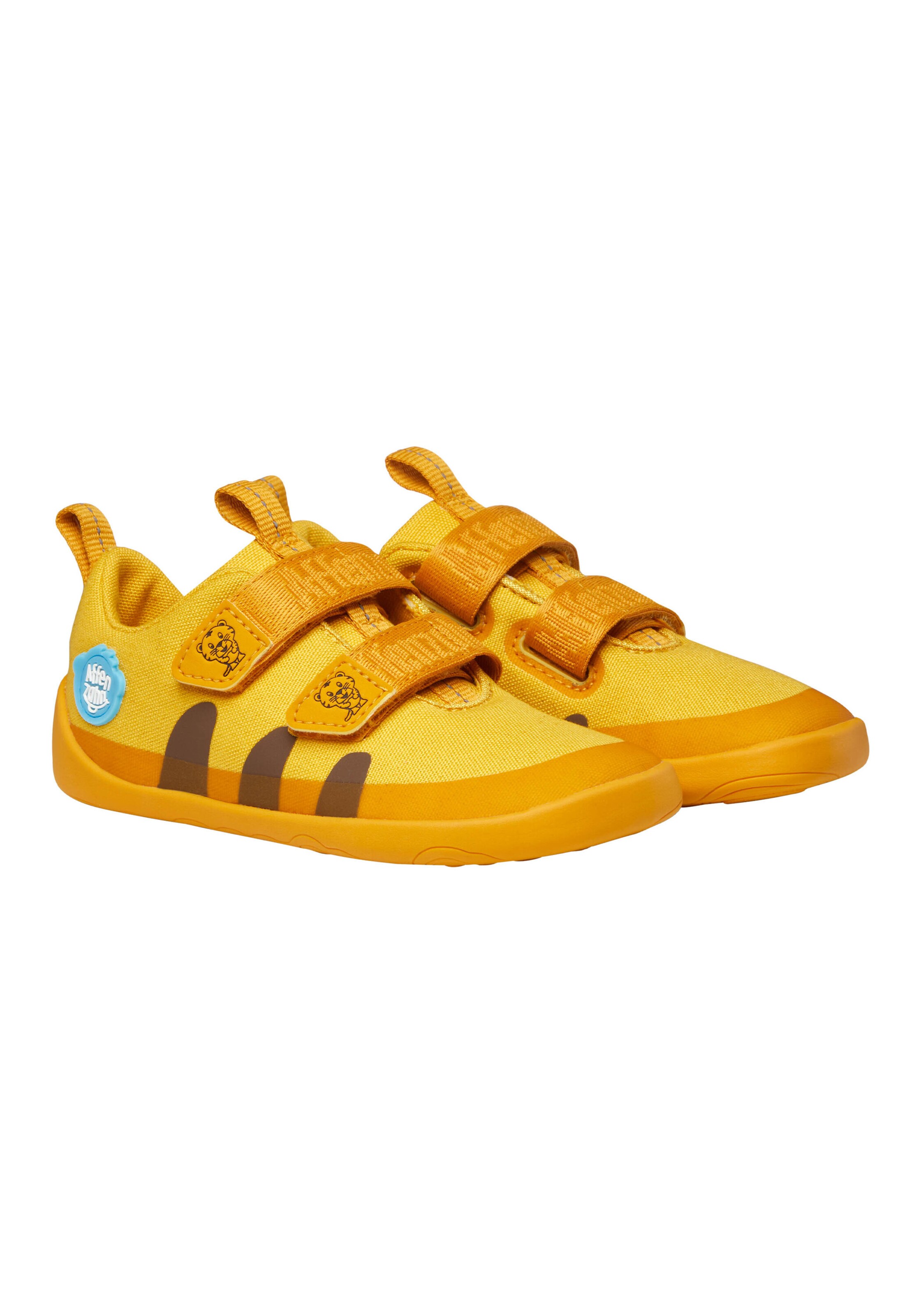 Kinder Kids (Gr. 92-140) Affenzahn Sneaker 'Lucky Tiger' in Gelb, Dunkelgelb - TS93035 Kinder Kids (Gr. 92-140) Affenzahn Sneaker 'Lucky Tiger' in Gelb, Dunkelgelb - TS93035