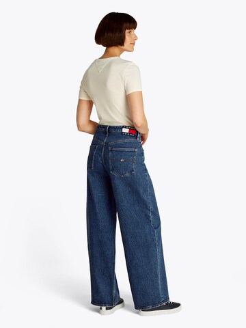 Tommy Jeans Wide leg Jeans 'Charlie' in Blue