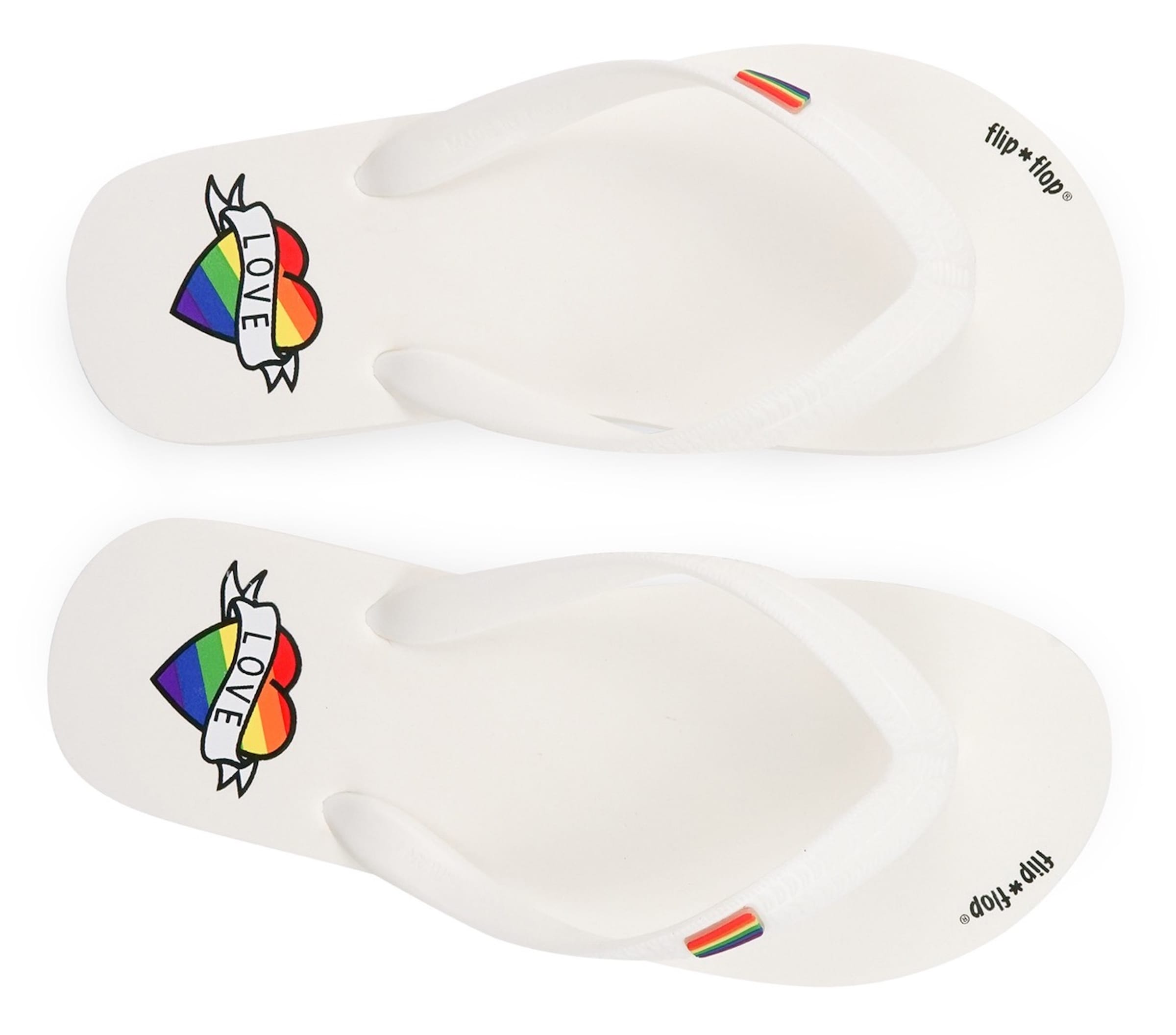 FLIP*FLOP Босоножки через палец в Белый