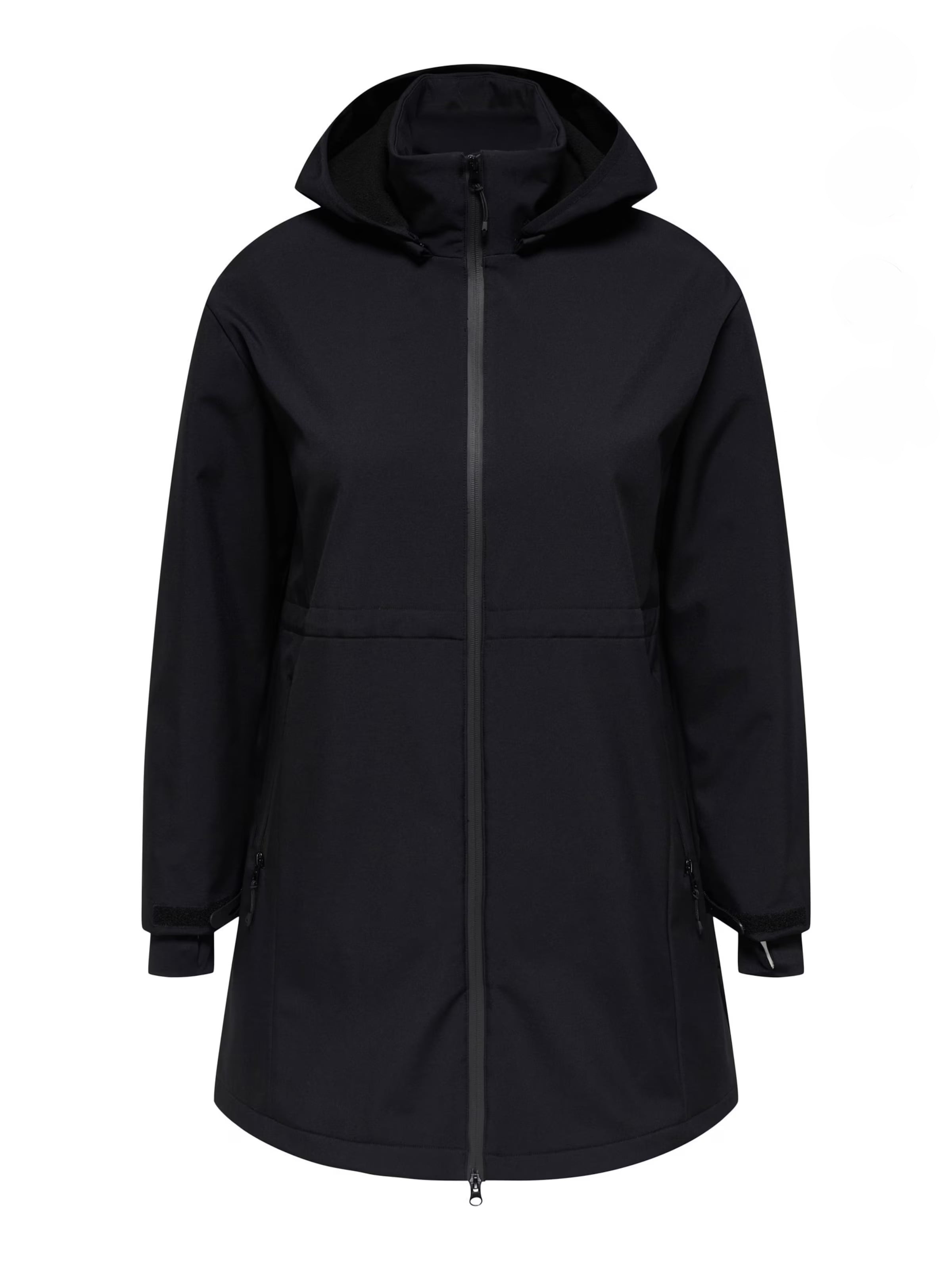 ONLY Carmakoma - Chaqueta de montaña 'CAR Francesca' en negro: frente