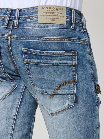 regular Jeans di KOROSHI in blu