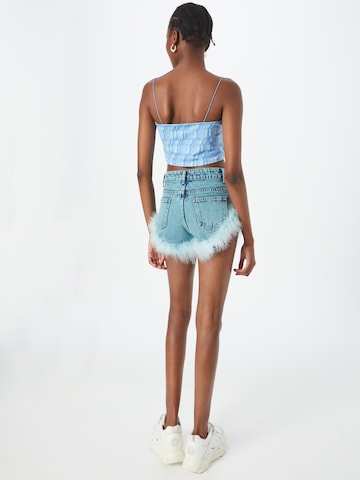 Edikted Regular Shorts in Blau