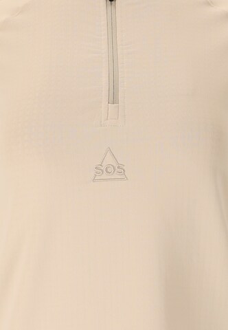 SOS Funktionsshirt 'Timberline' in Braun