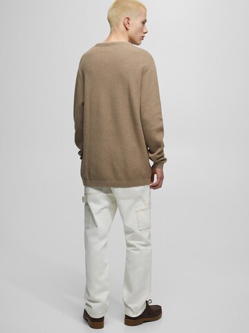 Pull-over Pull&Bear en beige