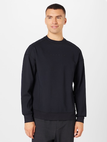 BOGNER Sweatshirt 'LEVINO' in Zwart: voorkant