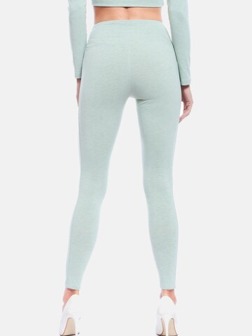Evoni Skinny Leggings 'Thermo'‌‌‌‌‌ in Grün