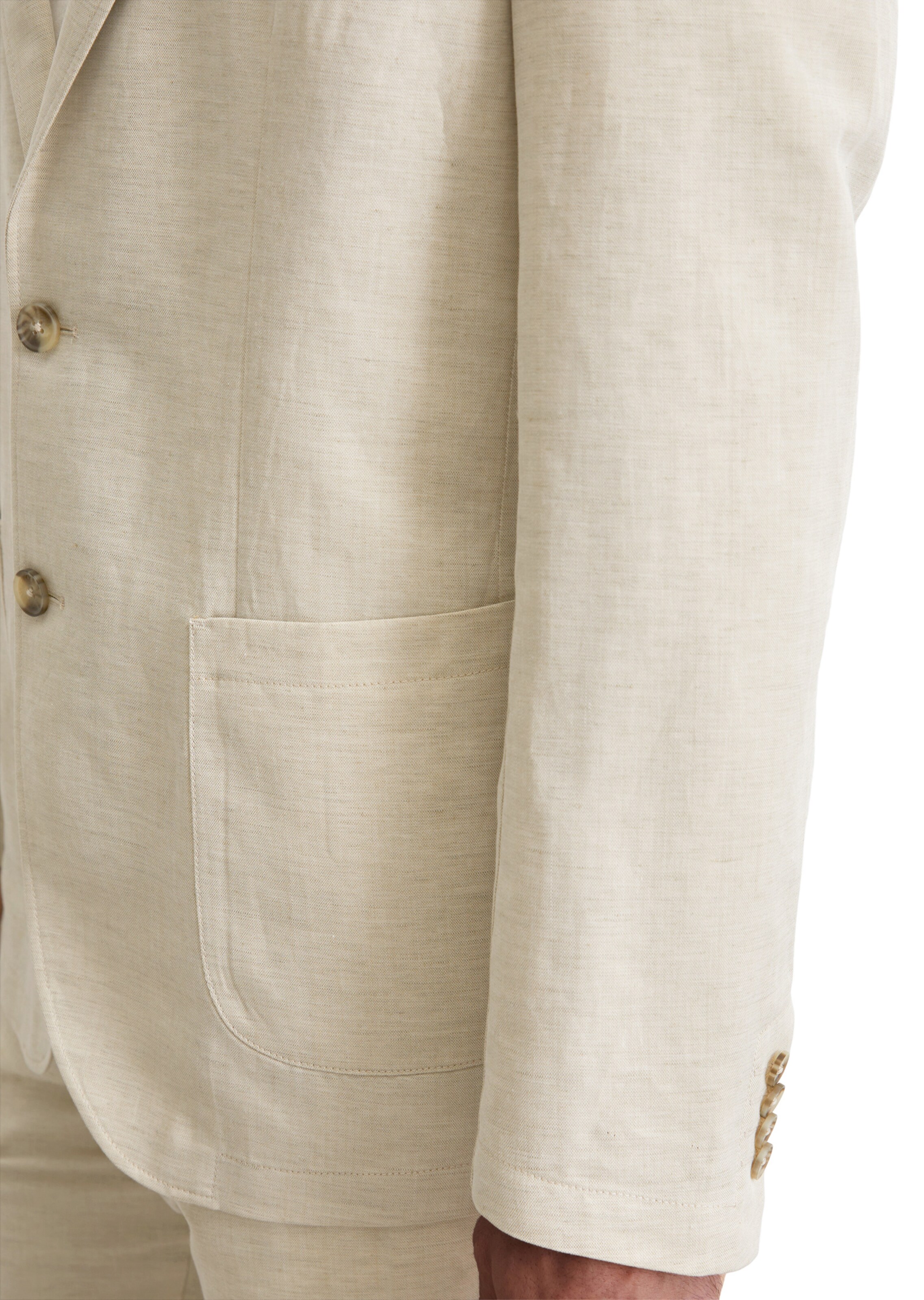 Marc O'Polo Slim fit Blazer in Brown