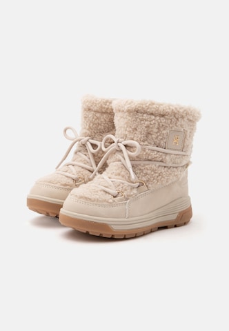 TOMMY HILFIGER Snöboots i beige