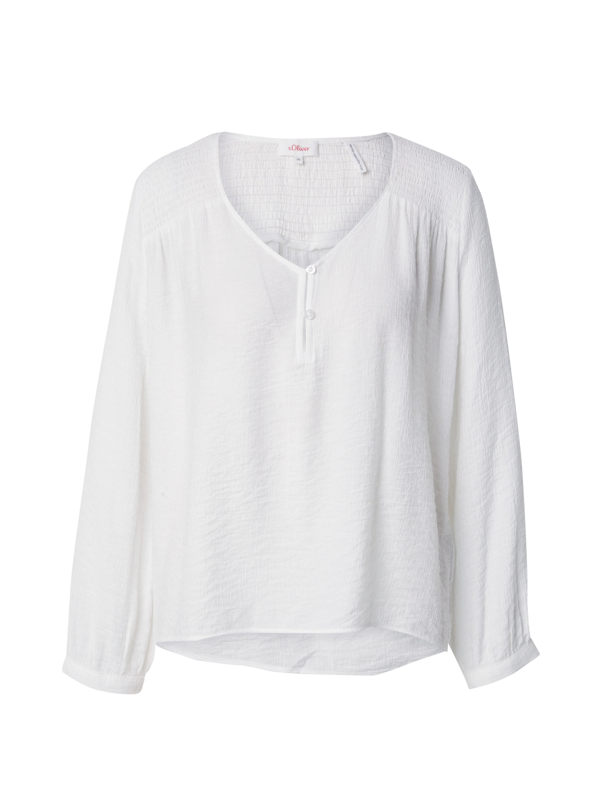 s.Oliver Bluse in Beige: Vorderseite