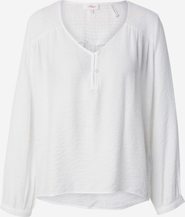 s.Oliver Blouse in Beige: front
