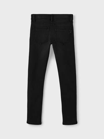 NAME IT Slimfit Jeans 'SILAS' in Schwarz