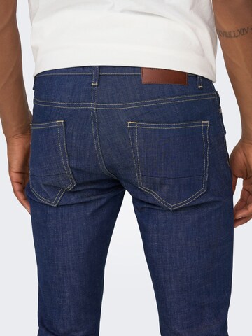 Only & Sons regular Jeans 'LOOM' i blå