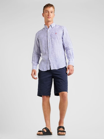 CAMP DAVID Regular Shorts in Blau