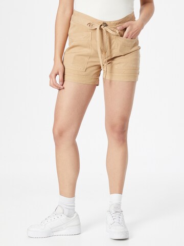 Pepe Jeans Regular Byxa 'NILA' i beige: framsida