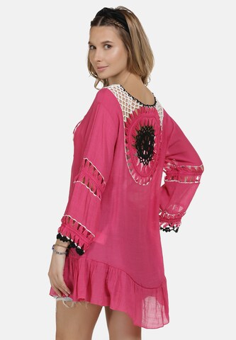 IZIA - Vestido de verão em rosa