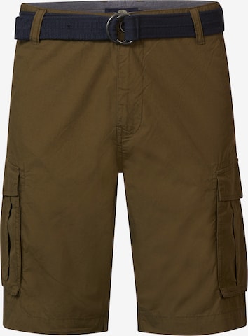 Pantalon cargo Petrol Industries en vert : devant