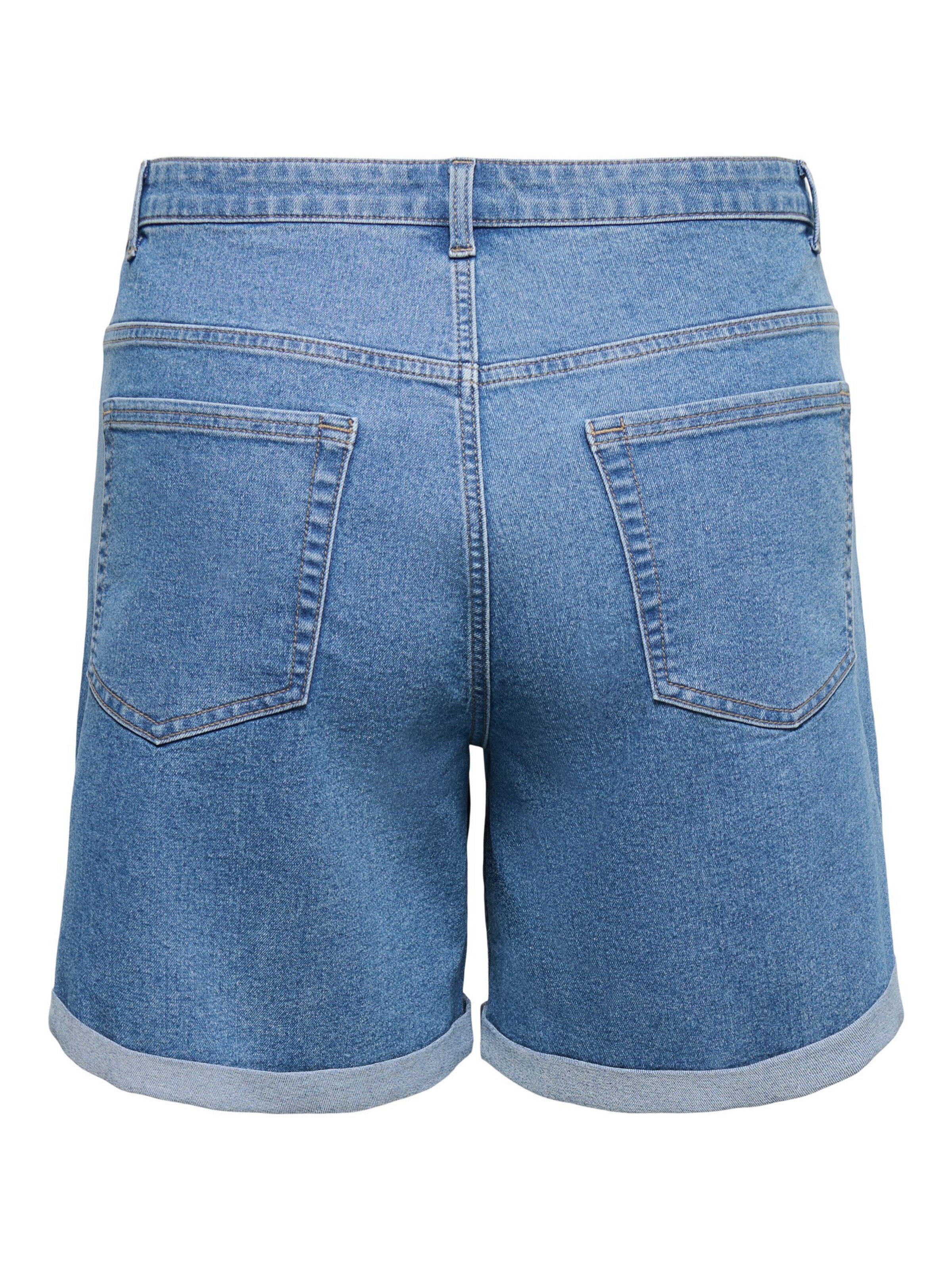 ONLY Carmakoma Regular Jeans 'CARLaura' in Blauw