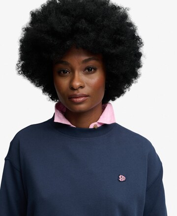 Sweat-shirt 'Essential Heritage' Superdry & Co en bleu