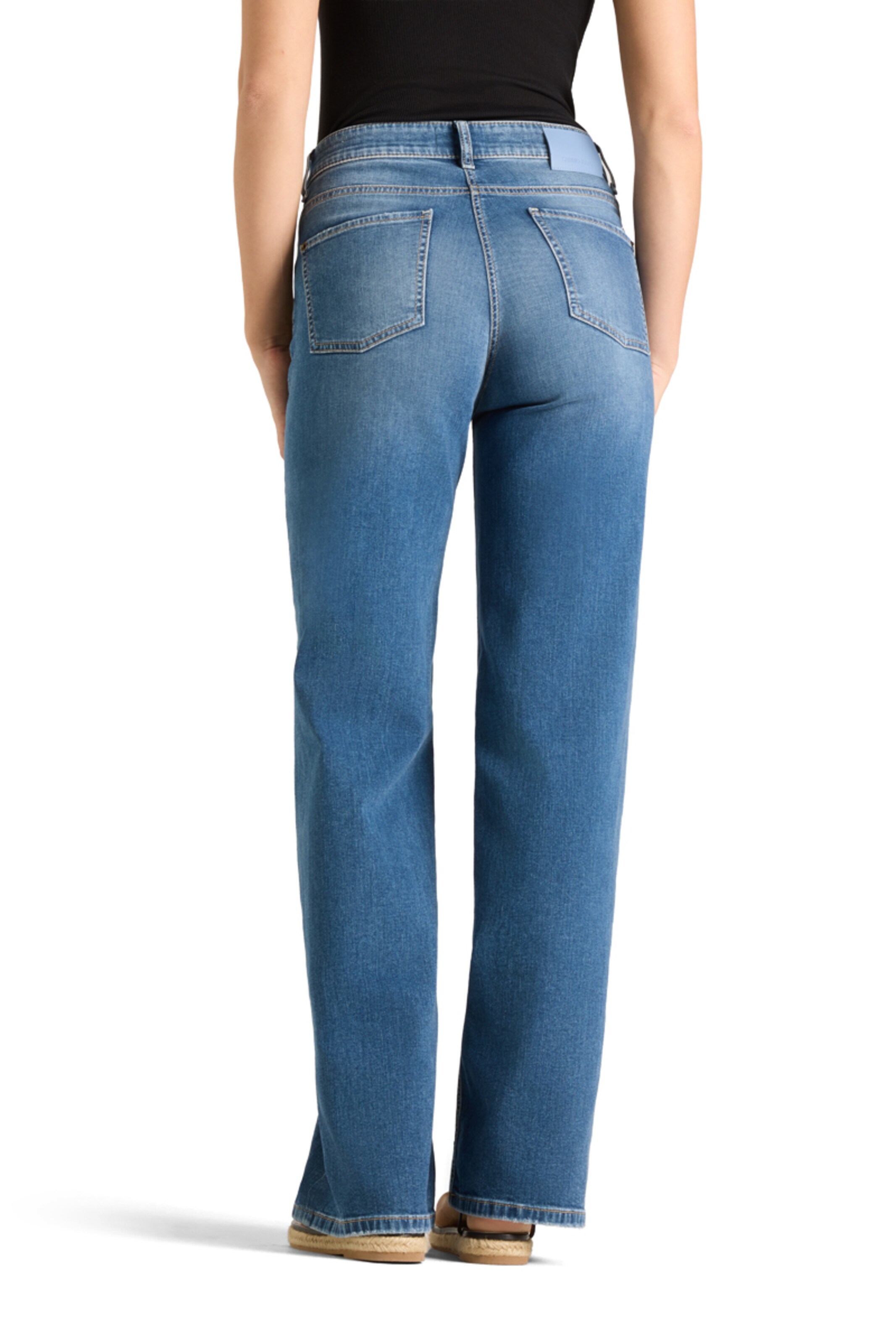 Cambio Regular Jeans ' Aimee ' in Blau