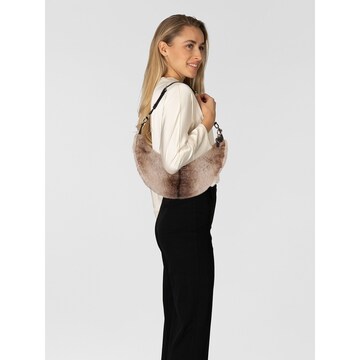 Borsa a spalla 'Mavis' di GUESS in marrone