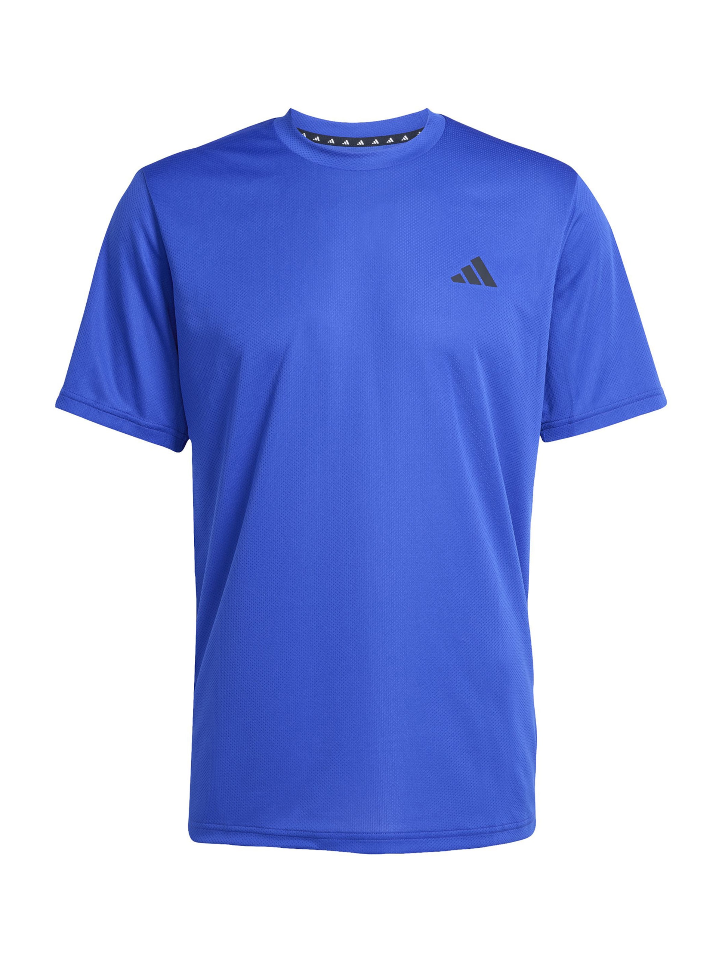 ADIDAS PERFORMANCE Функционална тениска 'Train Essentials' в синьо: отпред