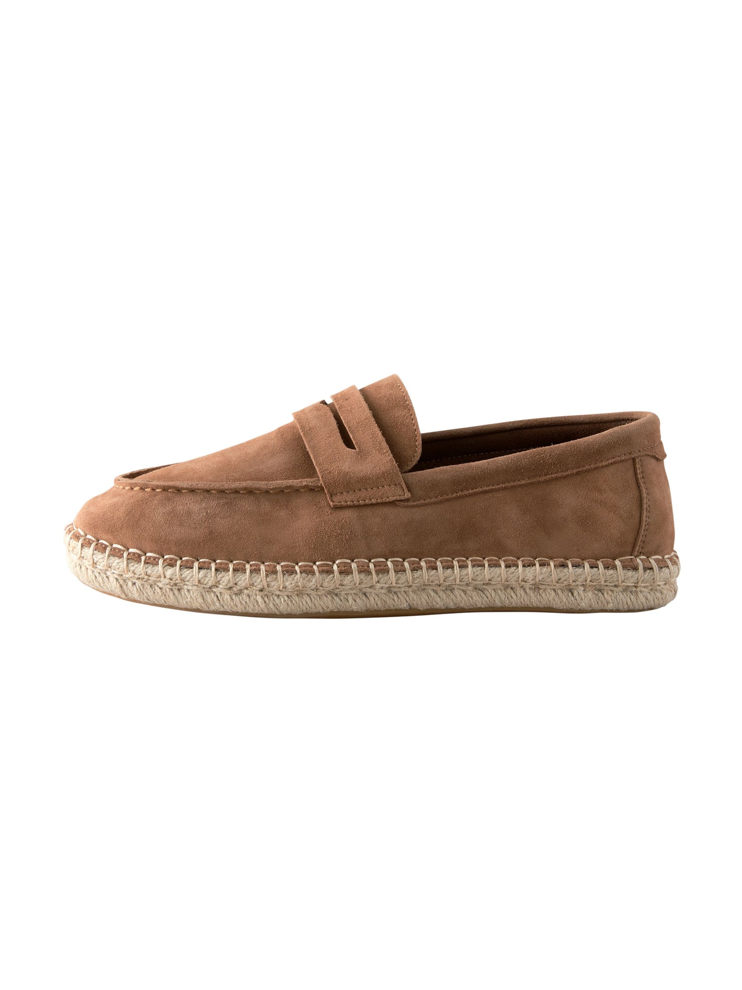 Next Espadrilles in Braun: Vorderseite