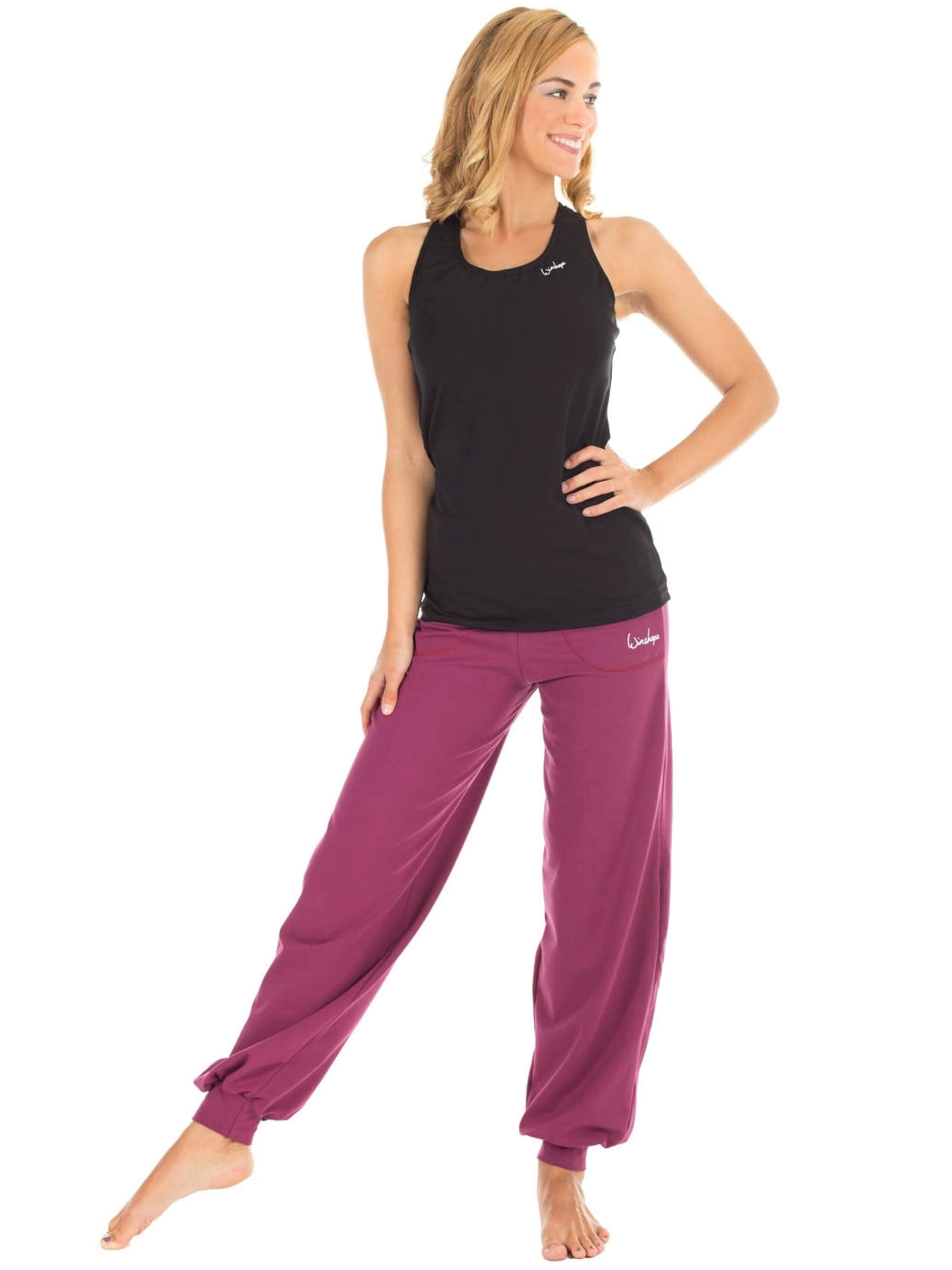 Winshape Ozke Športne hlače 'WH12' | roza barva