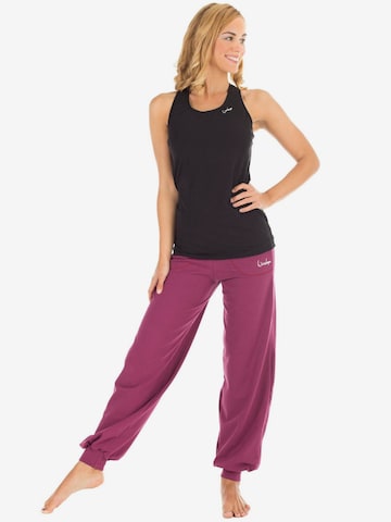 WinshapeTapered Sportske hlače 'WH12' - roza boja