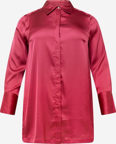 ONLY Carmakoma Bluza 'CARHANNABELL' | rdeče vijolična barva, Prikaz izdelka
