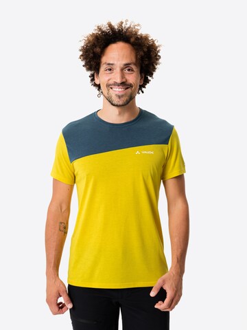 VAUDE Performance Shirt 'Sveit' in Yellow: front