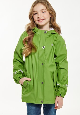 Schmuddelwedda Between-Season Jacket in Green: front