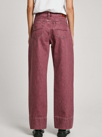 Pepe Jeans Loosefit Jeans in Rot