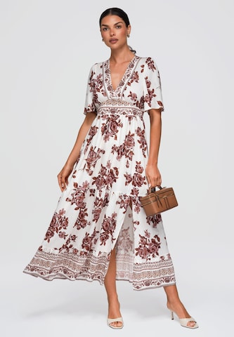 Robe d’été Ombre en marron