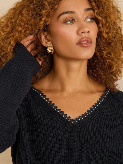 love & roses Kleita, krāsa - tumši zils, Preces skats