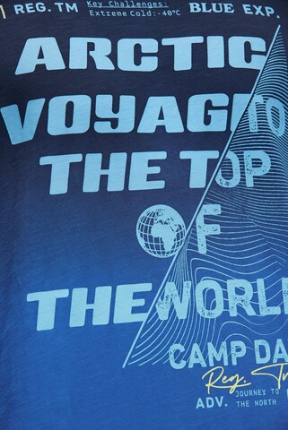 CAMP DAVID Shirt in Blau