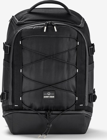 Johnny Urban Backpack in Black: front