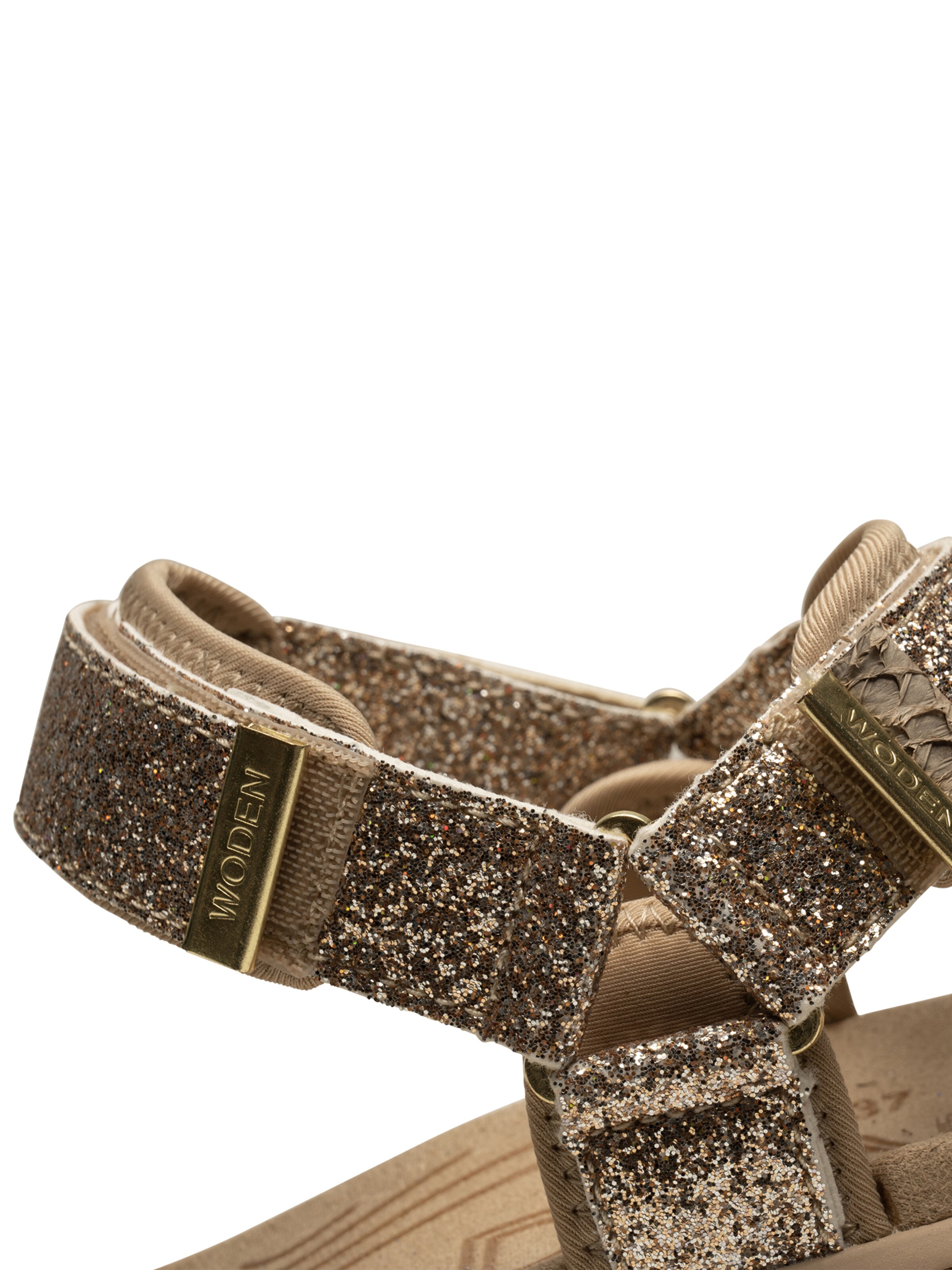 WODEN Sandaal 'Line' in Beige