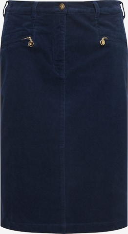 Ulla Popken Skirt in Blue: front