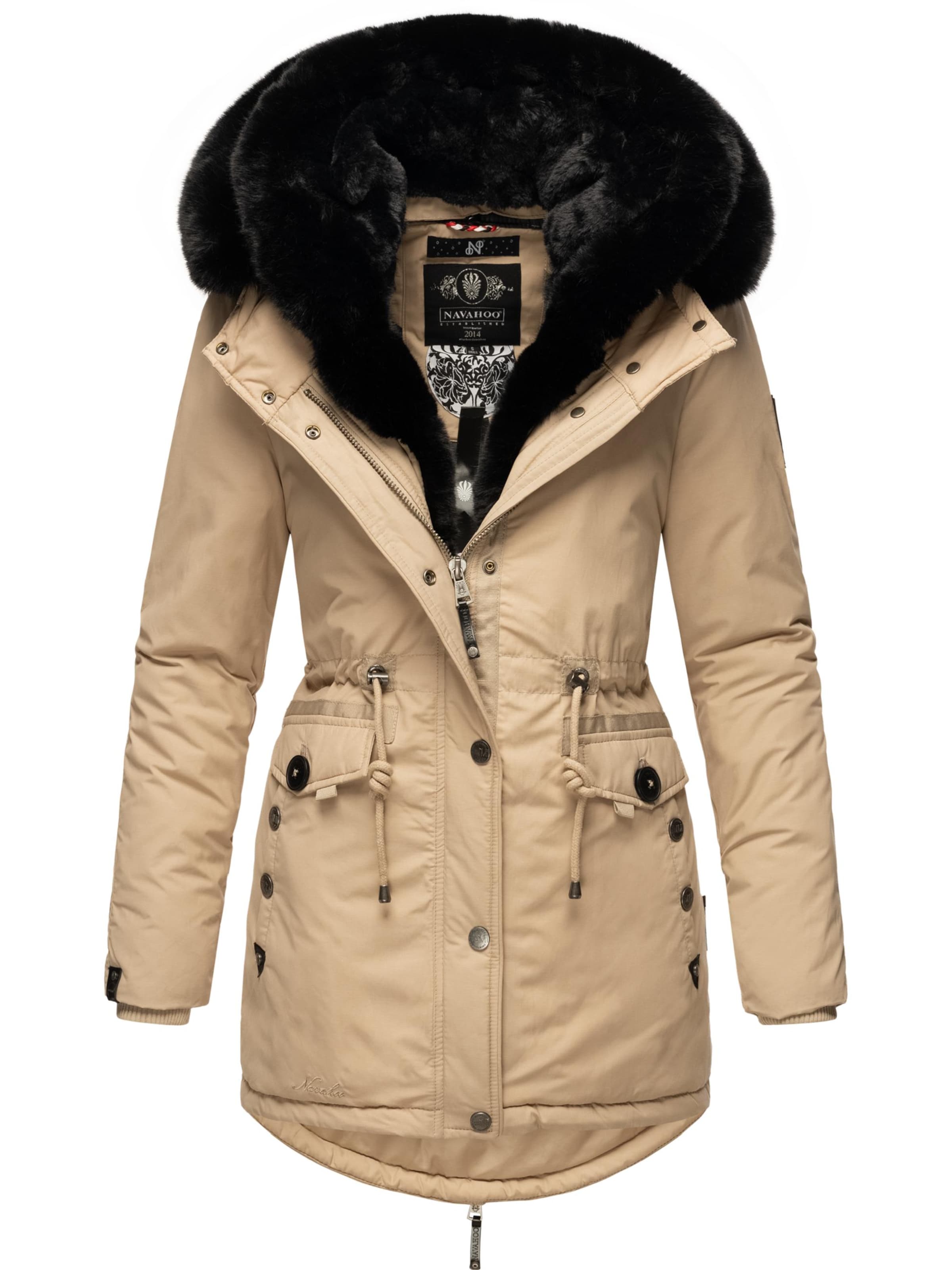 Parka invernale 'Sweety Deluxe' di NAVAHOO in beige