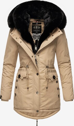 NAVAHOO Winterparka 'Sweety Deluxe' in Beige