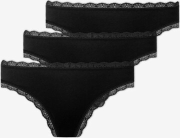 SNOCKS Thong in Black: front