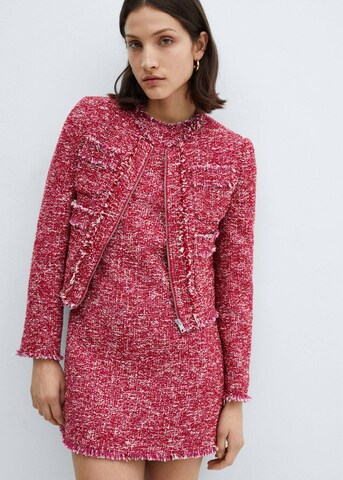 MANGO Jacke 'Siena' in Pink: predná strana