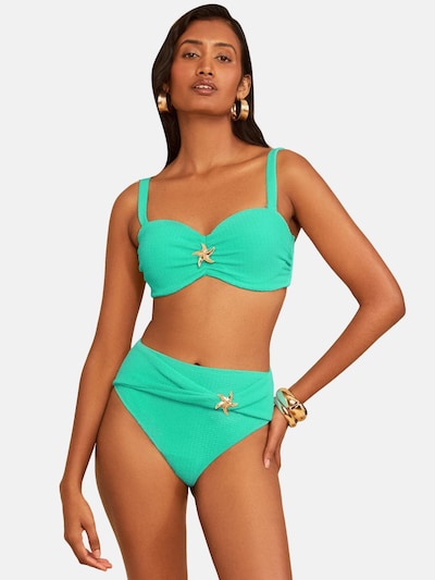 love & roses Bikini top in 85 in Turquoise, Item view