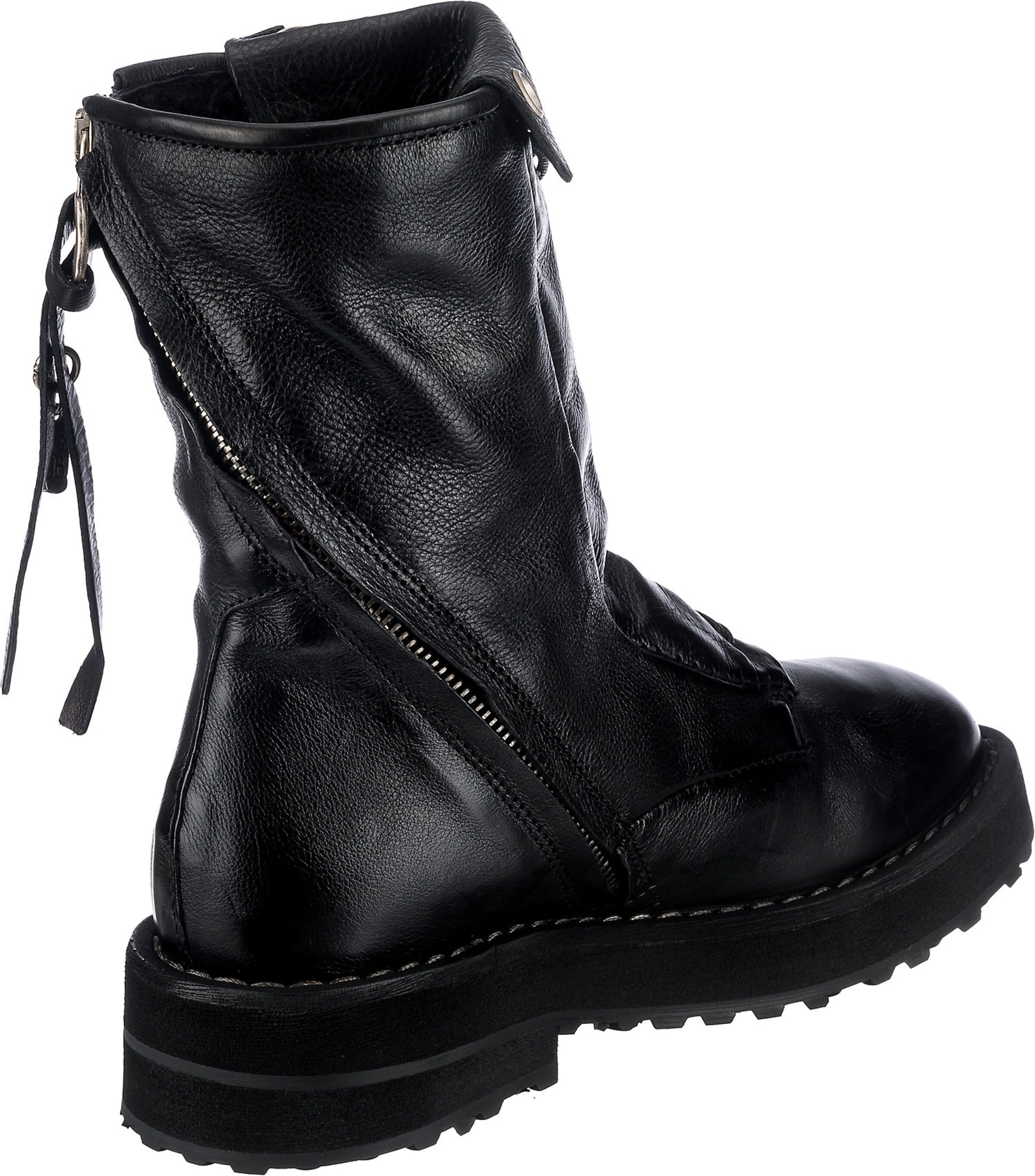 Frauen Stiefeletten A.S.98 Schnürstiefelette 'A58208-0102' in Schwarz - ZX09376 Frauen Stiefeletten A.S.98 Schnürstiefelette 'A58208-0102' in Schwarz - ZX09376